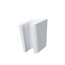 Держатель для лейки, белый матовый, 080, IDDIS, 080WL00i53