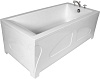 Ванна из искусственного камня Эстет Дельта 170x80 с ножками