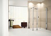 Душевой уголок Novellini Giada G+F in line GIADNGF120D-1K (R)