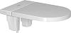 Унитаз подвесной Duravit ME by Starck 2510092000 безободковый с крышкой биде