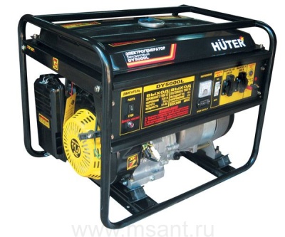 Бензиновый генератор HUTER DY5000L