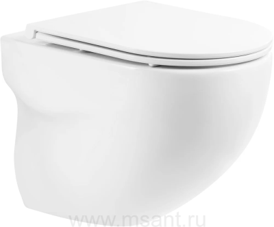 Унитаз подвесной BelBagno Onda BB066CHR