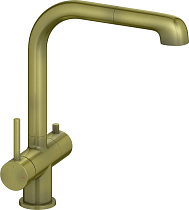 Смеситель Timo Saona 2346/02FL для кухонной мойки, антик