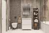 Мебель для ванной Velvex Klaufs 70.2Y белая, напольная
