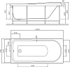 Акриловая ванна AM.PM Like 150x70 W80A-150-070W-A