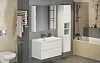 Тумба Comforty Женева 90 дуб белый с раковиной Comforty 90E