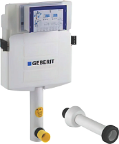 Смывной бачок скрытого монтажа Geberit Sigma 12 с переходником для колена смыва