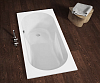 Акриловая ванна Riho Bathtubs Lazy 180х80 L