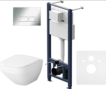 Комплект унитаз с инсталляцией AM.PM Inspire V2.0 IS47051.50A1700 с сиденьем микролифт
