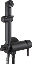 Гигиенический душ Lemark Solo LM7166BL со смесителем, С ВНУТРЕННЕЙ ЧАСТЬЮ