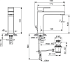 Смеситель для раковины Ideal Standard Edge A7106AA