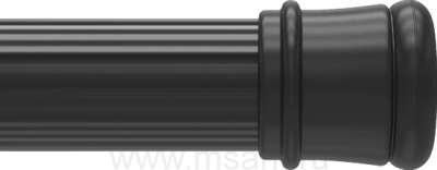 Карниз для ванны IDDIS Milardo 014A200M14 черный
