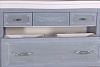 Мебель для ванной ASB-Woodline Модерн 105 рошфор, белая патина