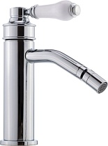 Смеситель Migliore Ermitage Mini 28582 для биде, белый - хром