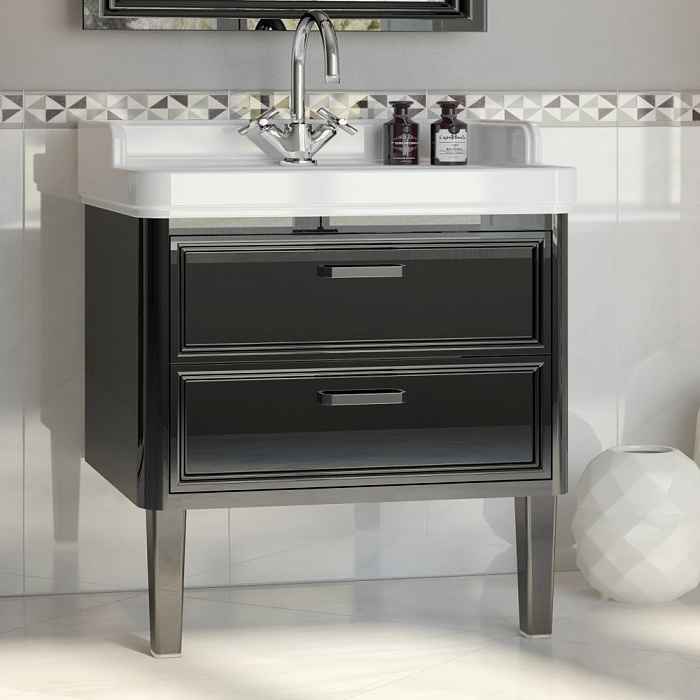 Тумба Kerama Marazzi Pompei 80 черная