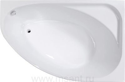 Акриловая ванна Vagnerplast Hapi 170х110 R