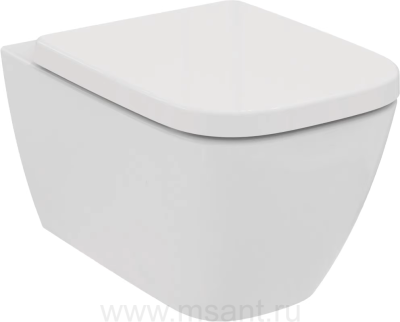 Унитаз подвесной Ideal Standard I.Life B T461401 безободковый унитаз с технологией RimLS+, глубокий смыв