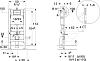 Система инсталляции для унитазов Geberit UP100 111.153.00.1