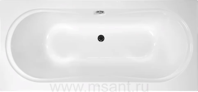 Акриловая ванна Vagnerplast Briana 185x90, ультра белый