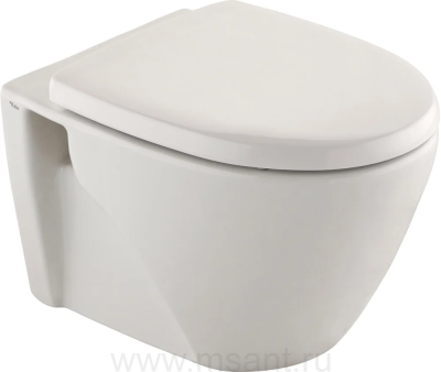 Унитаз подвесной Kale Stil 310200100006+310200700001(7110731600+701 безободковый в комплекте с сиденьем
