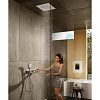 Термостат Hansgrohe RainSelect 15355600 для душа, черный - хром