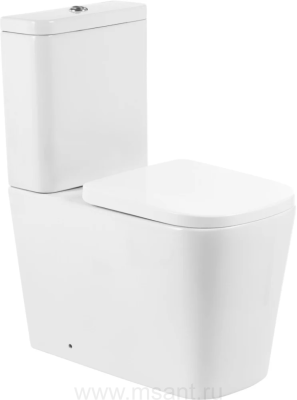 Унитаз-компакт BelBagno Albano BB120CPR безободковый