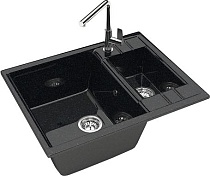 Мойка кухонная Marrbaxx Жаклин Z190Q004 черный