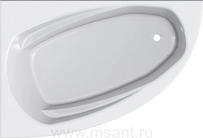 Ванна из искусственного камня Астра-Форм Тиора L