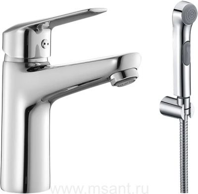 Смеситель IDDIS Torr TORSB00i08 для раковины с гигиеническим душем