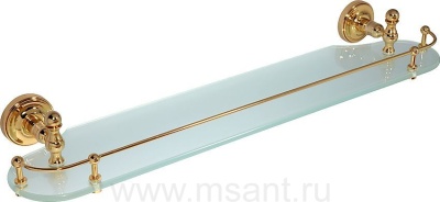 Полка Migliore Mirella 17328 золото, 50 см
