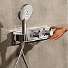 Термостат Hansgrohe RainSelect 15355600 для душа, черный - хром
