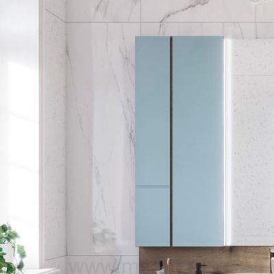 Шкаф AQUATON Мишель 43 дуб рустикальный/фьорд