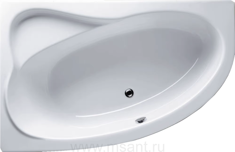 Акриловая ванна Riho Lyra 170x110 R