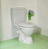 Унитаз-компакт Ideal Standard Eurovit plus V337101с сидением и крышкой с функцией плавного закрытия, дюропласт (W301801)