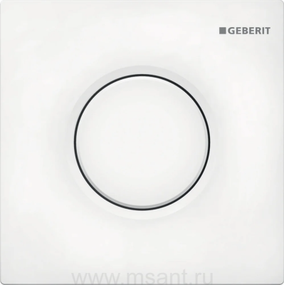 Ручной пневмопривод смыва Geberit Sigma 01 116.011.11.5 для писсуара, альпийский белый