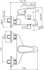 Смеситель Damixa Capital Start HFKS10000 для ванны с душем