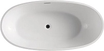 Ванна акриловая Azario LEEDS 169х85 с сифоном и металлической рамой
