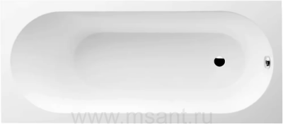 Акриловая ванна Villeroy & Boch Oberon UBQ180OBE2V-01 180x80, alpin
