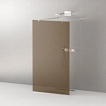 Душевая перегородка Cezares Liberta-L-2-110-BR-Cr