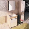 Тумба Comforty Тулуза Д 60, напольная, сосна лоредо с раковиной 