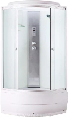Душевая кабина Aquapulse 4102C fabric white 90*90*220 (без радио)