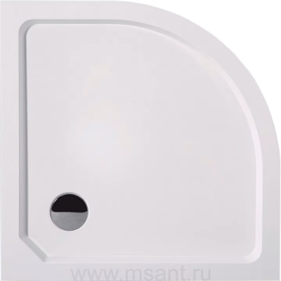 Поддон для душа Cezares Tray SMC R 80x80 см