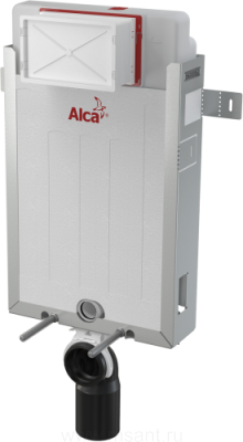 Бачок для унитаза для замуровывания в стену AlcaPlast Renovmodul AM115/1000V с возможностью вентиляции
