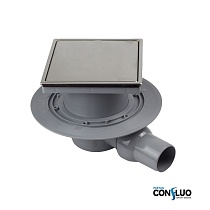 Душевой трап Pestan Confluo Standard, с двухсторонней решеткой, хром (13702550)