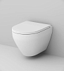 Унитаз подвесной AM.PM Spirit V2.0 C701700WH с сиденьем микролиф