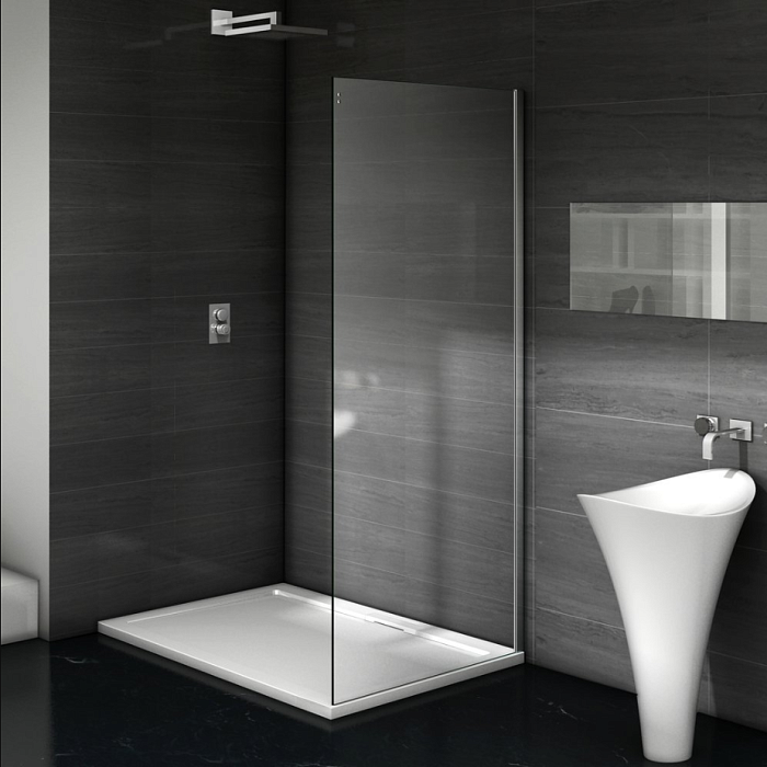 Боковая стенка Good Door Galaxy SP-90-C-CH профиль хром