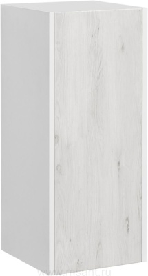 Шкаф AQUATON Сакура R, ольха наварра, белый