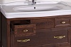 Мебель для ванной ASB-Woodline Модерн 105 антикварный орех