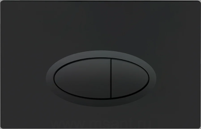 Кнопка смыва BelBagno BB054NERO черная матовая