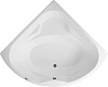 Акриловая ванна Aquanet Vitoria 130x130 с каркасом